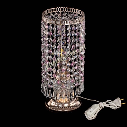 Настольная лампа Кольцо с карандашами розовая в Кирове Гусь Хрустальный