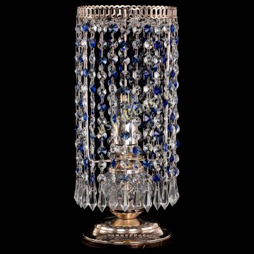 Настольная лампа Кольцо с карандашами синяя в Кирове Гусь Хрустальный