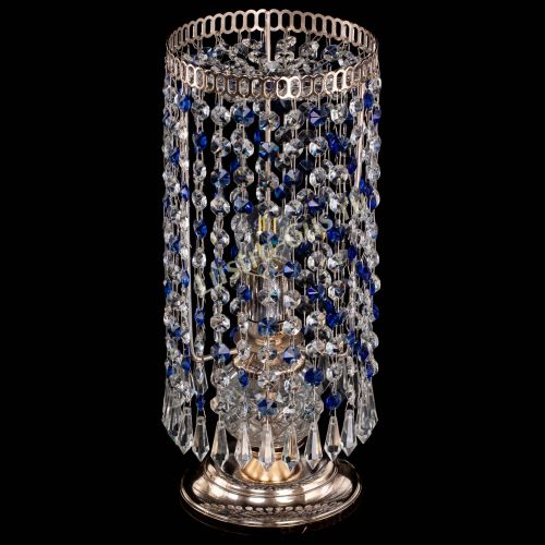 Настольная лампа Кольцо с карандашами синяя в Кирове Гусь Хрустальный