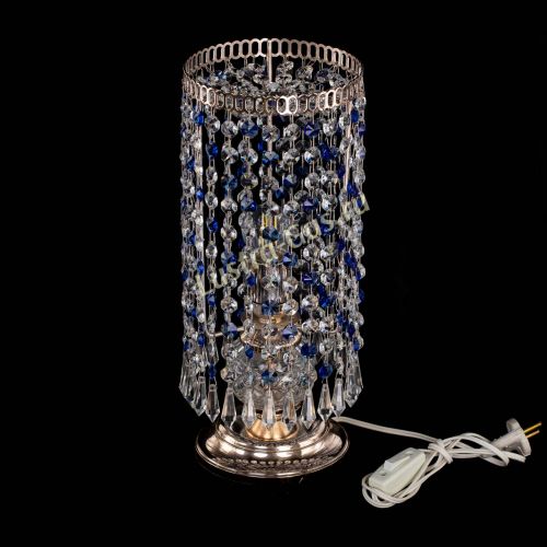 Настольная лампа Кольцо с карандашами синяя в Кирове Гусь Хрустальный