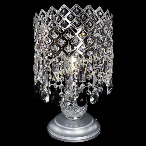 Настольная лампа Корона №1 черная в Кирове Гусь Хрустальный