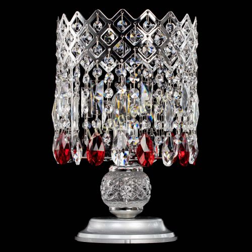 Настольная лампа Корона №1 красная в Кирове Гусь Хрустальный