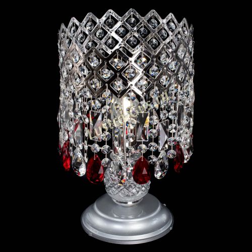 Настольная лампа Корона №1 красная в Кирове Гусь Хрустальный