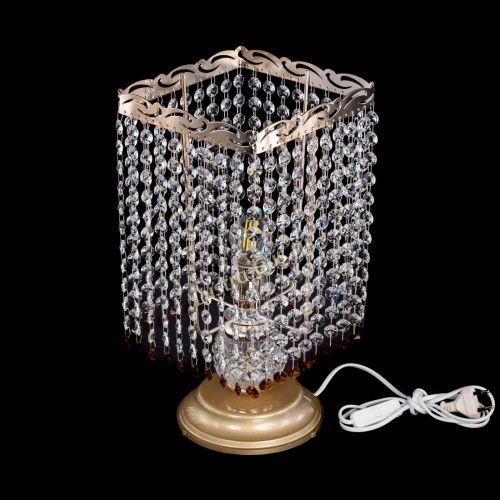 Настольная лампа Квадрат оптикон №1 чайная в Кирове Гусь Хрустальный