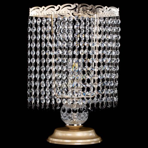 Настольная лампа Квадрат оптикон №1 черная в Кирове Гусь Хрустальный