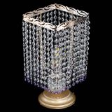 Настольная лампа Квадрат оптикон №1 фиолетовая в Кирове