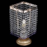 Настольная лампа Квадрат оптикон №1 фиолетовая в Кирове