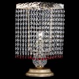 Настольная лампа Квадрат оптикон №1 красная в Кирове