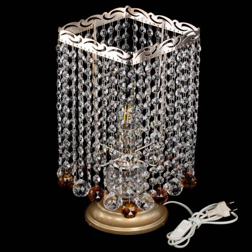 Настольная лампа Квадрат шар чайная в Кирове Гусь Хрустальный