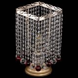 Настольная лампа Квадрат шар красная в Кирове