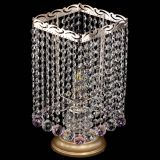 Настольная лампа Квадрат шар розовая в Кирове