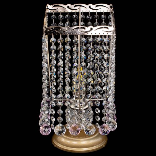 Настольная лампа Квадрат шар розовая в Кирове Гусь Хрустальный