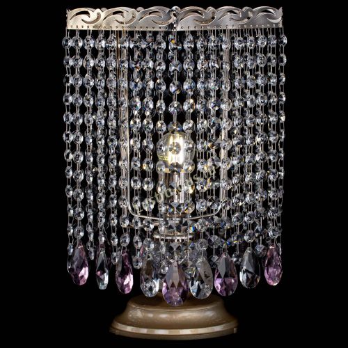 Настольная лампа Квадрат журавлик розовая в Кирове Гусь Хрустальный