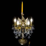 Бронзовая настольная лампа Луиза №5/2 шар в Кирове