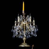 Бронзовая настольная лампа Луиза №5/2 шар в Кирове