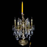 Бронзовая настольная лампа Луиза №5/2 журавлик в Кирове