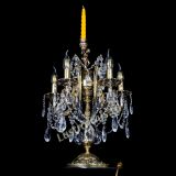 Бронзовая настольная лампа Луиза №5/2 журавлик в Кирове