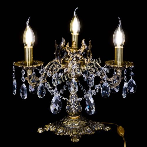 Бронзовая настольная лампа Муза №3 баден в Кирове Гусь Хрустальный