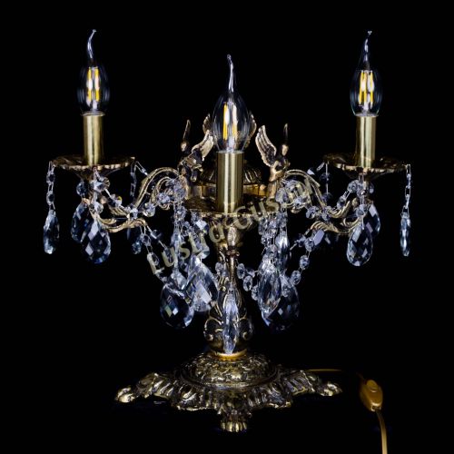 Бронзовая настольная лампа Муза №3 баден в Кирове Гусь Хрустальный