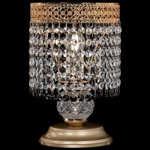 Настольная лампа Венеция №1 мини черная в Кирове Гусь Хрустальный