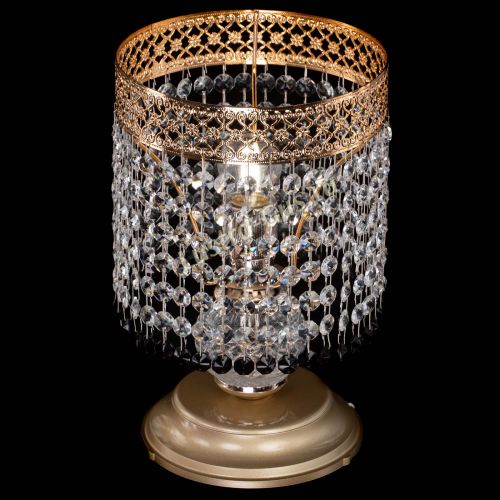Настольная лампа Венеция №1 мини черная в Кирове Гусь Хрустальный