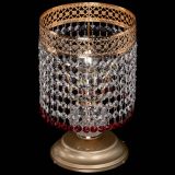 Настольная лампа Венеция №1 мини красная в Кирове