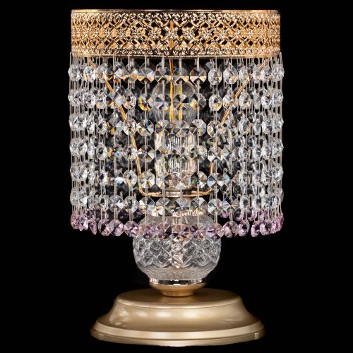 Настольная лампа Венеция №1 мини розовая в Кирове Гусь Хрустальный