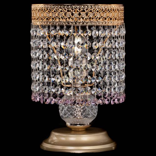 Настольная лампа Венеция №1 мини розовая в Кирове Гусь Хрустальный