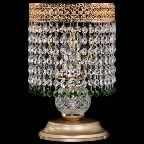 Настольная лампа Венеция №1 мини зеленая в Кирове Гусь Хрустальный