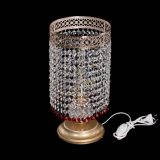 Настольная лампа Венеция оптикон №1 красная в Кирове