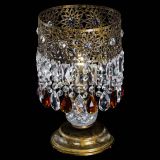 Настольная лампа Восток с пластинками под бронзу Чайная в Кирове