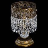 Настольная лампа Восток с пластинками под бронзу в Кирове