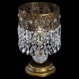 Настольная лампа Восток с пластинками под бронзу в Кирове