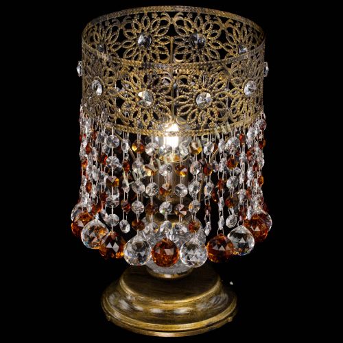 Настольная лампа Восток с шарами под бронзу Чайная в Кирове Гусь Хрустальный