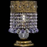 Настольная лампа Восток с шарами под бронзу Фиолетовая в Кирове