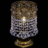 Настольная лампа Восток с шарами под бронзу Фиолетовая в Кирове
