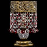 Настольная лампа Восток с шарами под бронзу Красная в Кирове