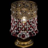 Настольная лампа Восток с шарами под бронзу Красная в Кирове