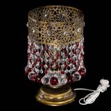 Настольная лампа Восток с шарами под бронзу Красная в Кирове