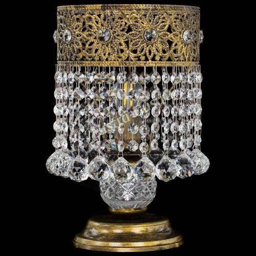 Настольная лампа Восток с шарами под бронзу в Кирове Гусь Хрустальный