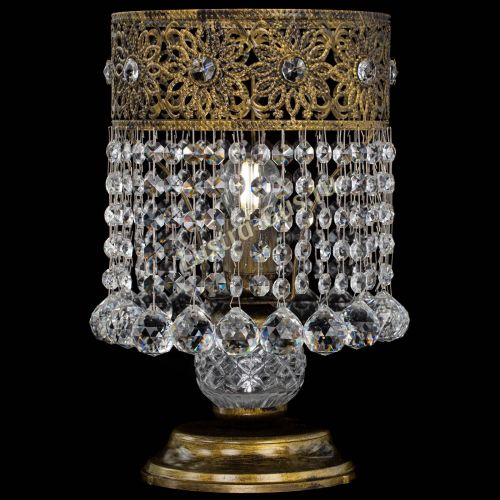 Настольная лампа Восток с шарами под бронзу в Кирове Гусь Хрустальный