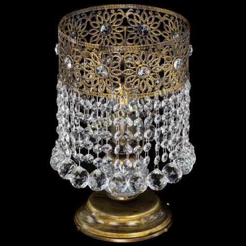 Настольная лампа Восток с шарами под бронзу в Кирове Гусь Хрустальный