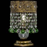 Настольная лампа Восток с шарами под бронзу Зеленая в Кирове