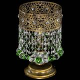 Настольная лампа Восток с шарами под бронзу Зеленая в Кирове