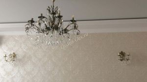 Люстра Хрустальные брызги с подвесом журавлик черный в Кирове отзыв и фото покупателя