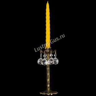 Подсвечник из бронзы Антик №1/2 Шар