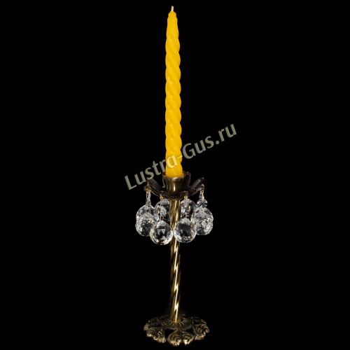 Подсвечник Антик №1/2 Шар в Кирове Гусь Хрустальный
