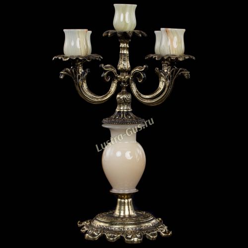 Подсвечник Оникс №5 в Кирове Гусь Хрустальный