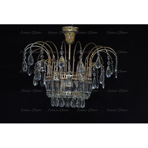 Люстра Акация № 4 - 1 лампа подвесная в Кирове Гусь Хрустальный