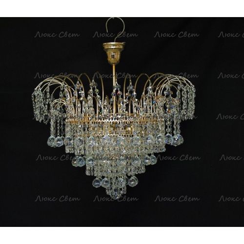 Люстра Акация № 4 - 4 лампы подвесная в Кирове Гусь Хрустальный